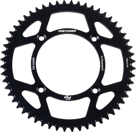 REAR SPROCKET ALUMINUM 56T BLK