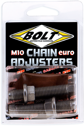 EURO STYLE M10 CHAIN ADJUSTERS GAS/HUSQ/KTM