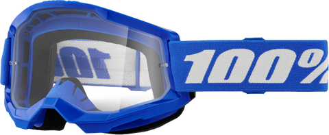 STRATA 2 JUNIOR GOGGLE BLUE CLEAR LENS