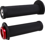 ATV/PWC RUFFIAN LOCKON GRIP 125MM BLACK/RED