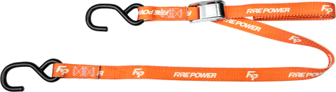 1" TIE-DOWN ORANGE 2/PK