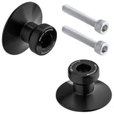 SWINGARM SPOOLS M6 BLACK