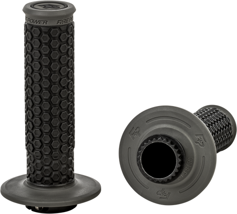 PILOT MX LOCK-ON GRIPS BLACK/GRAY