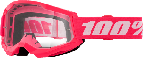STRATA 2 JUNIOR GOGGLE PINK CLEAR LENS