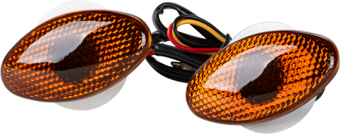 CAT EYE SIDE MARKER LIGHT SET SMOKE