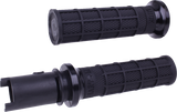LOCK-ON HART-LUCK FULL-WAFFLE BLACK/BLACK CVO `23-24