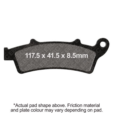 BRAKE PADS SFA324HH DOUBLE-H SINTERED