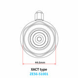 WP SHOCK GAS VALVE XACT SHOCK