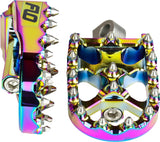 MOTO STYLE FOOTPEG SET JET FUEL 2"X3.125"