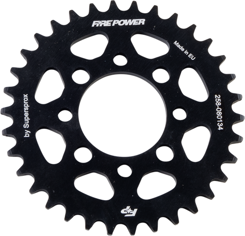 REAR SPROCKET ALUMINUM 34T BLK