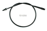 Motion Pro Cable, Black Vinyl, Speedo 02-0280 manufacturer photo 1