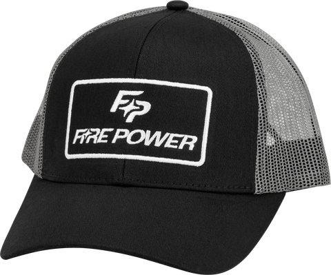 CURVED BILL HAT BLACK/GREY