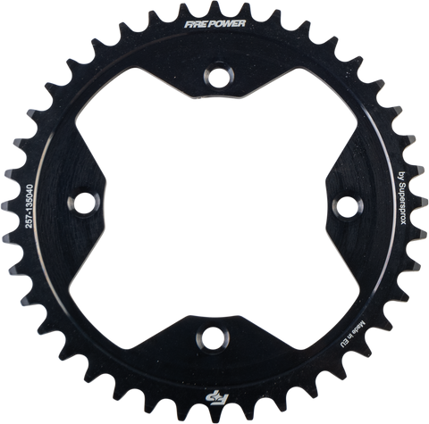 REAR SPROCKET STEEL 40T BLK