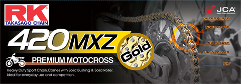 GB420MXZ DRIVE CHAIN GOLD 420 X 132
