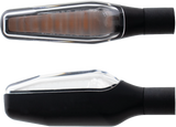 GW-04 LED TURN SIGNALS SEQUENTIAL MATTE BLACK PAIR
