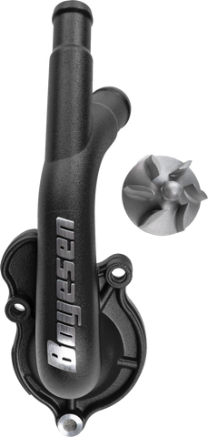 WATERPUMP COVER & IMPELLER KIT BLACK