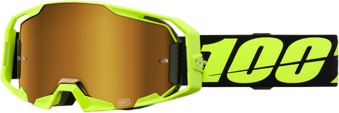 HYDROMATIC WATERCRAFT GOGGLE NEON YELLOW MIRROR TRUE GOLD
