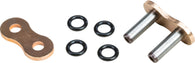 O-RING RIVET MASTER LINK 520 GOLD