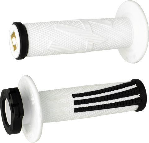 EMIG  PRO  V2  LOCK-ON  GRIP WHITE/BLACK