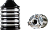 BILLET REUSABLE OIL FILTER BLACK