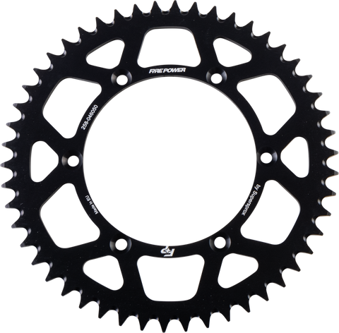 REAR SPROCKET ALUMINUM 50T BLK