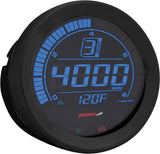 HD-02 SERIES GAUGE KIT BLACK BEZEL OIL TEMP