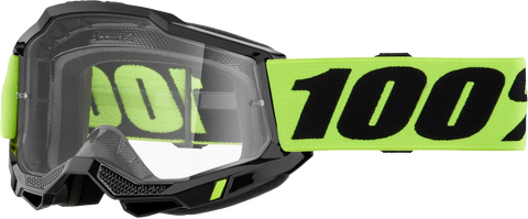 ACCURI 2 JUNIOR GOGGLE NEON YELLOW CLEAR LENS