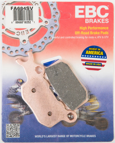 BRAKE PADS FA684SV SEVERE DUTY SV SERIES