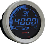 DIGITAL GAUGE CLUSTER SILVER BEZEL 04-13 FLHT AND FLTR