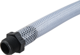 FILLER HOSE W/SCREW CAP REINFORCED 12"