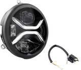 7" ZENITH LED HEADLIGH H4 PLUG