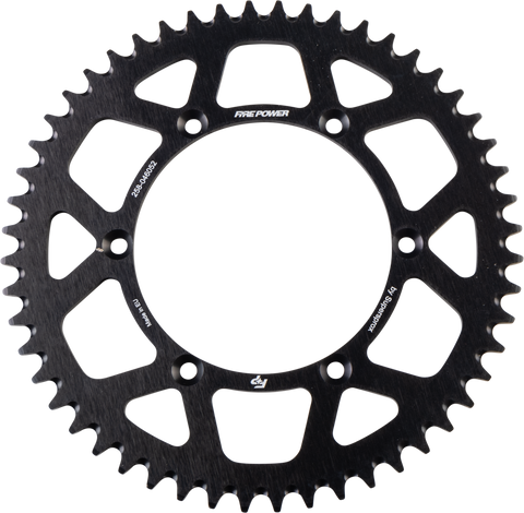 REAR SPROCKET ALUMINUM 52T BLK