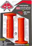 PEE WEE / PIT BIKE MINI GRIPS 7/8" (ORANGE)