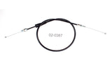 Motion Pro Cable, Black Vinyl, Throttle Pull 02-0387 manufacturer photo 1