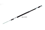 Motion Pro Cable, Black Vinyl, Foot Brake 02-0181 manufacturer photo 1