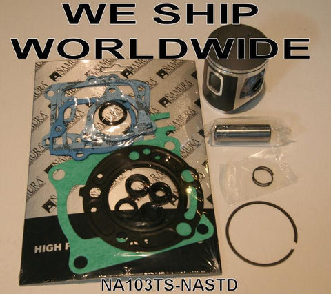 HONDA CR125R CR125 05-07 NAMURA STD PISTON KIT +GASKETS