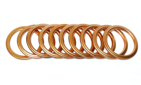 KAWASAKI ZX750 NINJA EXHAUST PIPE GASKETS 10PK ZX1100A1/A2 GPz 1983-1984