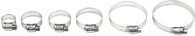 Helix Racing STAINLESS STEEL WORM DRIVE HOSE CLAMP 58MM - 83MM, 10 PK | 111-6244