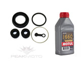 HONDA GL1000 GOLDWING 75-78 FRONT BRAKE CALIPER REBUILD + MOTUL FLUID BUNDLE