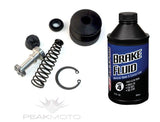 Honda GL1000 REAR Brake Master Cylinder Rebuild Kit & Maxima DOT 4 Fluid BUNDLE