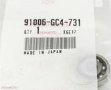 Genuine HONDA CR80R CR85R Crankcase Side Water Pump Bearing 91006-GC4-731
