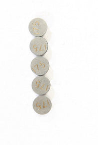 K&L Supply - 13-6734 - 7.50mm Valve Shim Refill, 1.75mm (5 Pack)