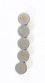 K&L Supply - 13-6781 - 9.50mm Valve Shim Refill, 2.55mm (5 Pack)