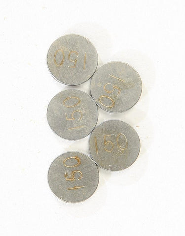 K&L Supply - 13-6800 - 9.50mm Valve Shim Refill, 1.50mm (5 Pack)