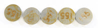 K&L Supply - 13-6803 - 9.50mm Valve Shim Refill, 1.55mm (5 Pack)