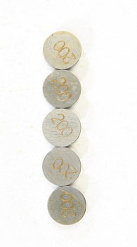K&L Supply - 13-6826 - 9.50mm Valve Shim Refill, 2.00mm (5 Pack)