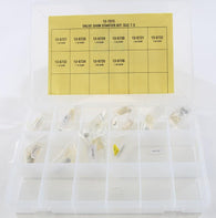 K&L Supply - 13-7015 - 7.50mm Valve Shim Kit, 50 pieces, Sizes 1.40 thru 1.85