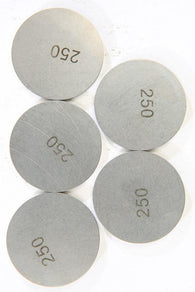 K&L Supply - 13-7645 - 29.00mm Valve Shim Refill, 2.50mm (5 Pack)
