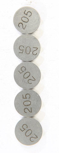 K&L Supply - 13-7680 - 13.00mm Valve Shim Refill, 2.05mm (5 Pack)