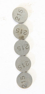 K&L Supply - 13-7682 - 13.00mm Valve Shim Refill, 2.15mm (5 Pack)